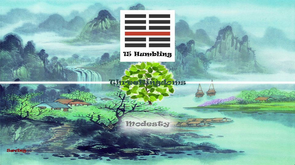保留原界面元素的青蓝水墨风格早期设计图